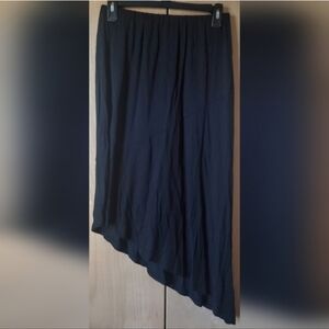 NWT Black Asymmetrical Skirt
